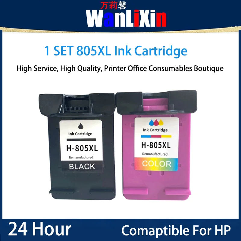 

1 set 805xl Ink Cartridge Compatible For HP 2720 2722 2723 2330 1212 1210 2332 2729
