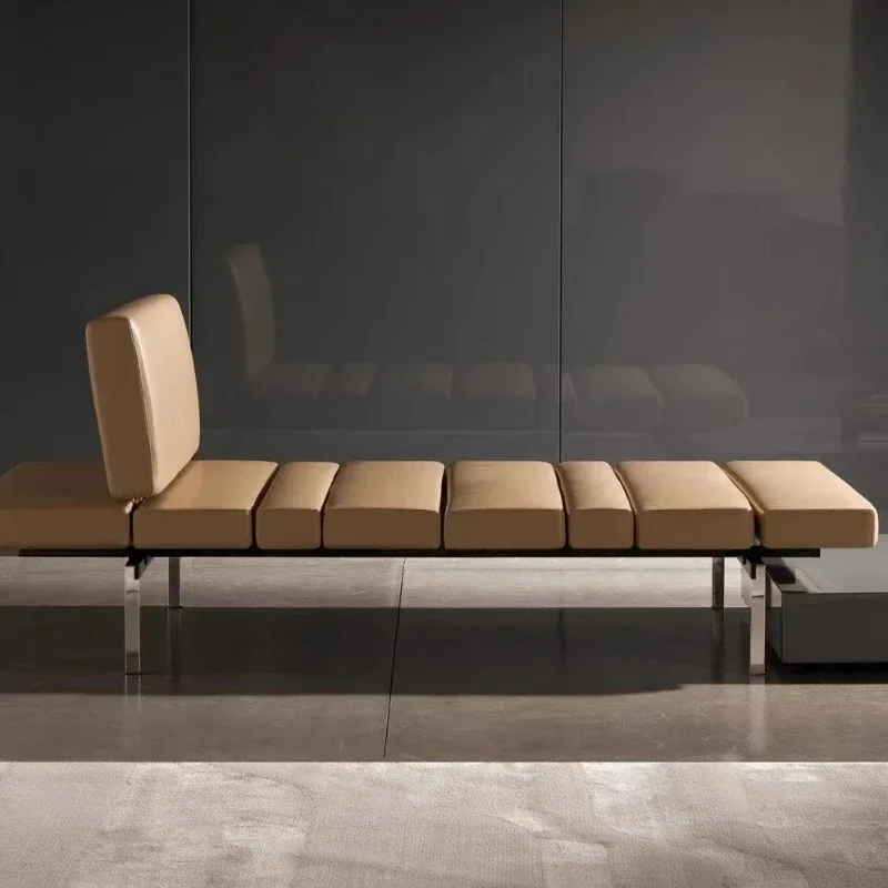 NXX Modern Space Saving Foot Stool Minimalist Shoe Bench Seat Living Room Ottomans Lazy Entryway Tabouret Lounge Suite Furniture