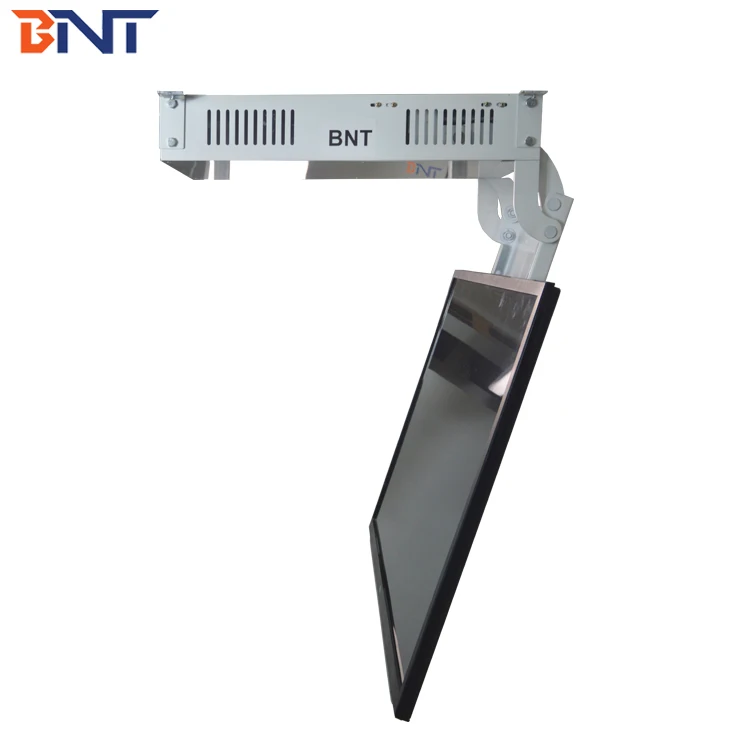 Adjustable remote control retractable electric lift flip down tilt ceiling folding electric