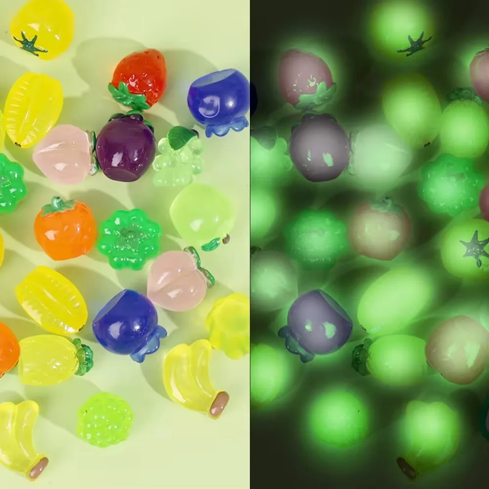 

Mini Luminous Fruit Blind Bag Simulation Surprise Independent Packaging Blind Bag Style Random Fruit and Vegetable Model