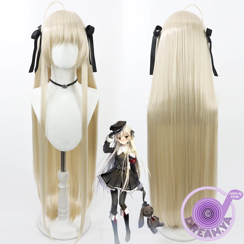 

Kasugano Sora Cosplay Wig Yosuga No Sora Milky 100cm Straight Heat Resistant Synthetic Hair Halloween Party Role Play + Wig Cap