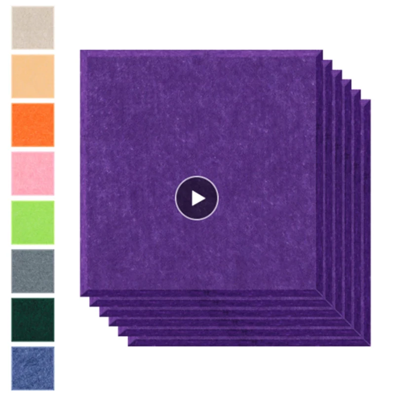 Sound-Absorbing Acoustic Panel Studio Sound Diffuser Panel Acoustic Insulation KTV Soundproofing Home Sound Proof Wall Panels