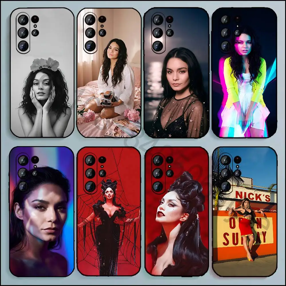 V-Vanessa H-Hudgens Phone Case For Samsung Galaxy A20 21 22 31 32 52 53 72 73 80 91 Soft Black Cover