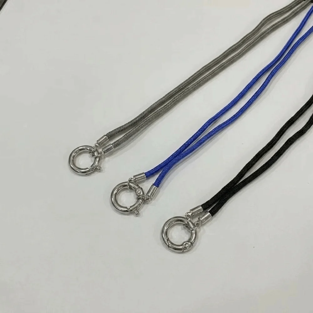 Portable Eyeglasses Chain Strap Adjustable Anti-Lost Eyeglass Retainer Holder Loop Alloy Lanyards Eyeglass Holder Necklace