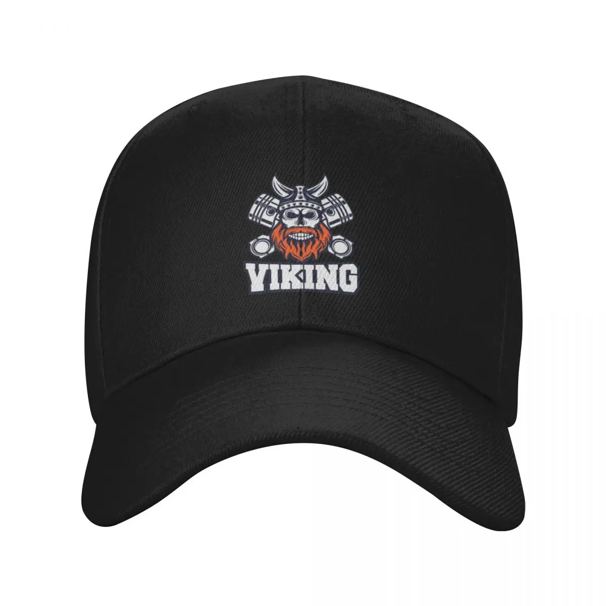 Modern Skull Viking And Diesel Engine Repairman Solid Baseball Caps Outdoor Cap Bone Gorras Casquette Homme Trucker Hats