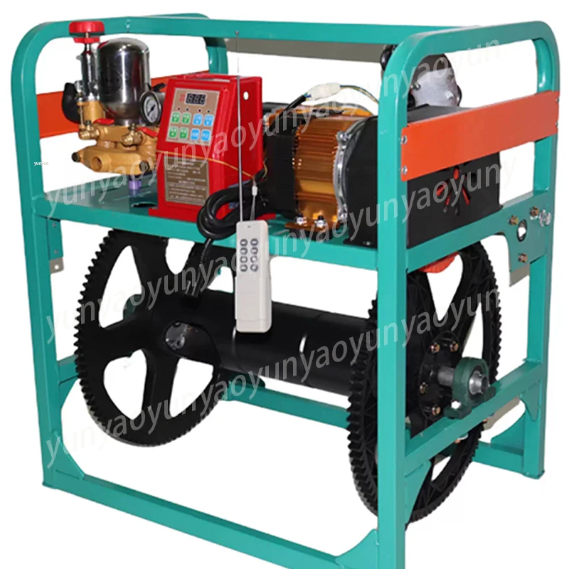 Agricultural Electric Sprayer Remote Control Hose High Pressure Sprayer New 360° Double Induction Hose Release 48V60V72V