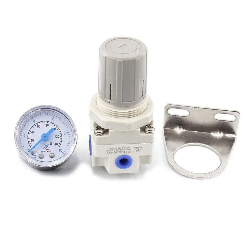 AR2000 regulator 1/4 3/8 1/2Pressure regulating valve AR-2000 Air compressor pressure relief valve, Gas Source Processor