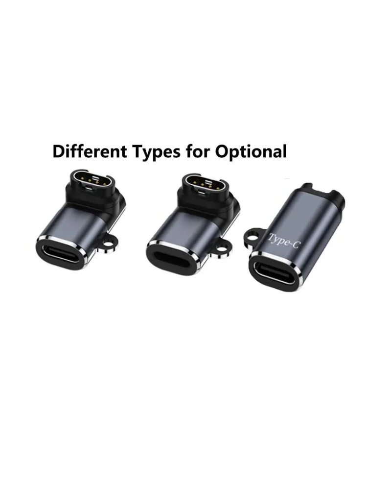Type C USB naar 4-pins opladeradapterconnector voor Garmin Fenix ​​7/6/5/7X/6X/5X/Venu 2 plus horloge-oplaadconverter - afbeelding 2