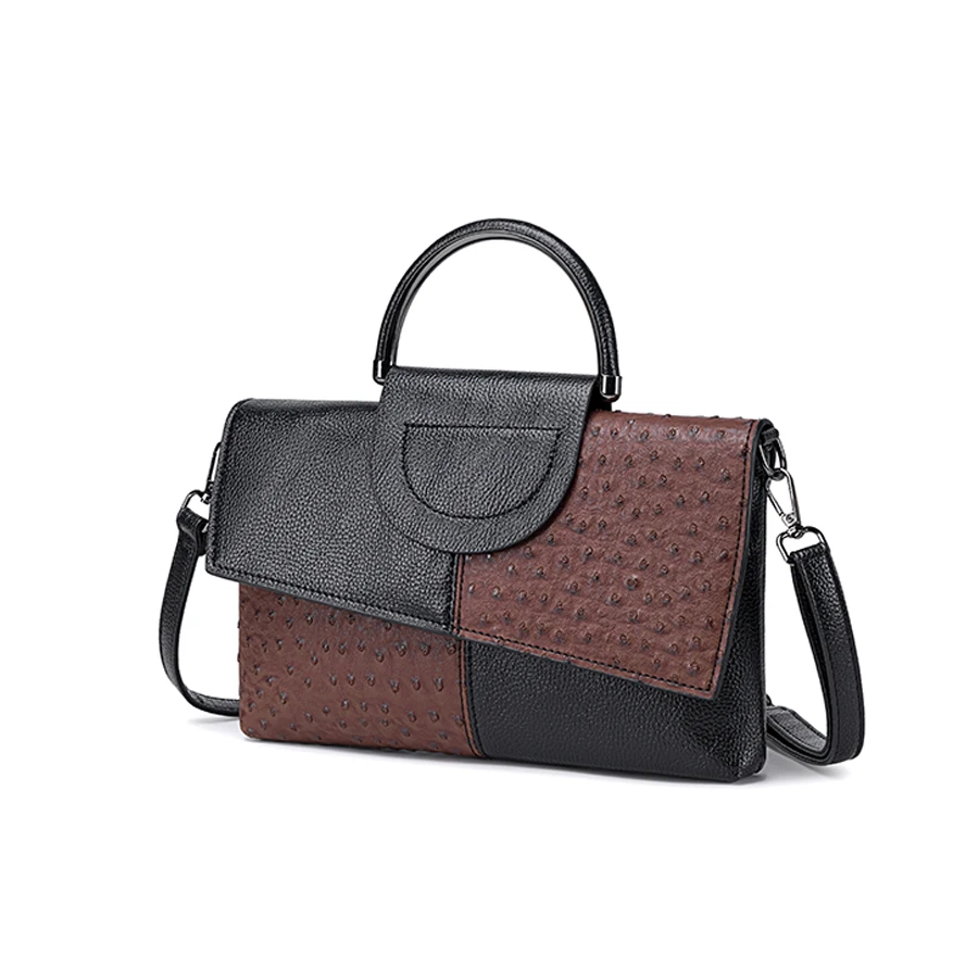 Ladies' Fashion PU Bird Pattern Handbag with Personalized and Versatile Features