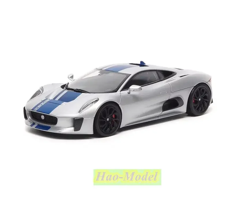 

Почти настоящий 1/18 для Jaguar 2013 C-X75, литая под давлением модель автомобиля из сплава, подарки на день рождения для мальчиков, коллекция для хобби, моделирование, серебро