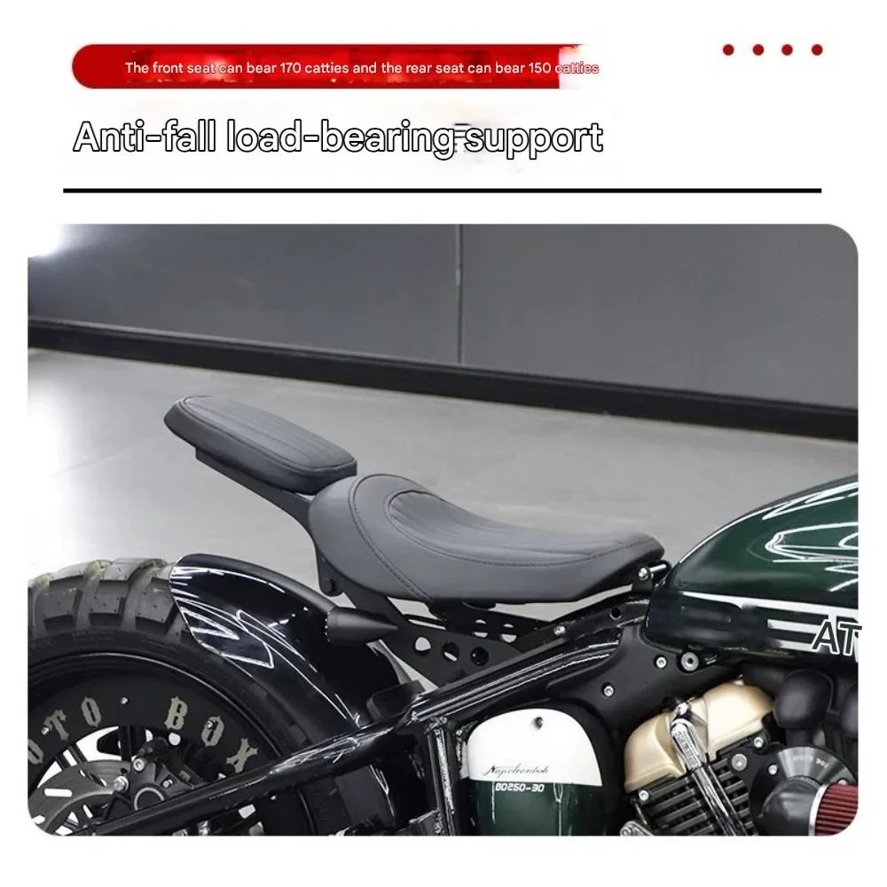 FOR BENDA Napoleon Bob 250 folding rear seat conversion, single seat cushion, double seat conversion, seat cushion accessories.