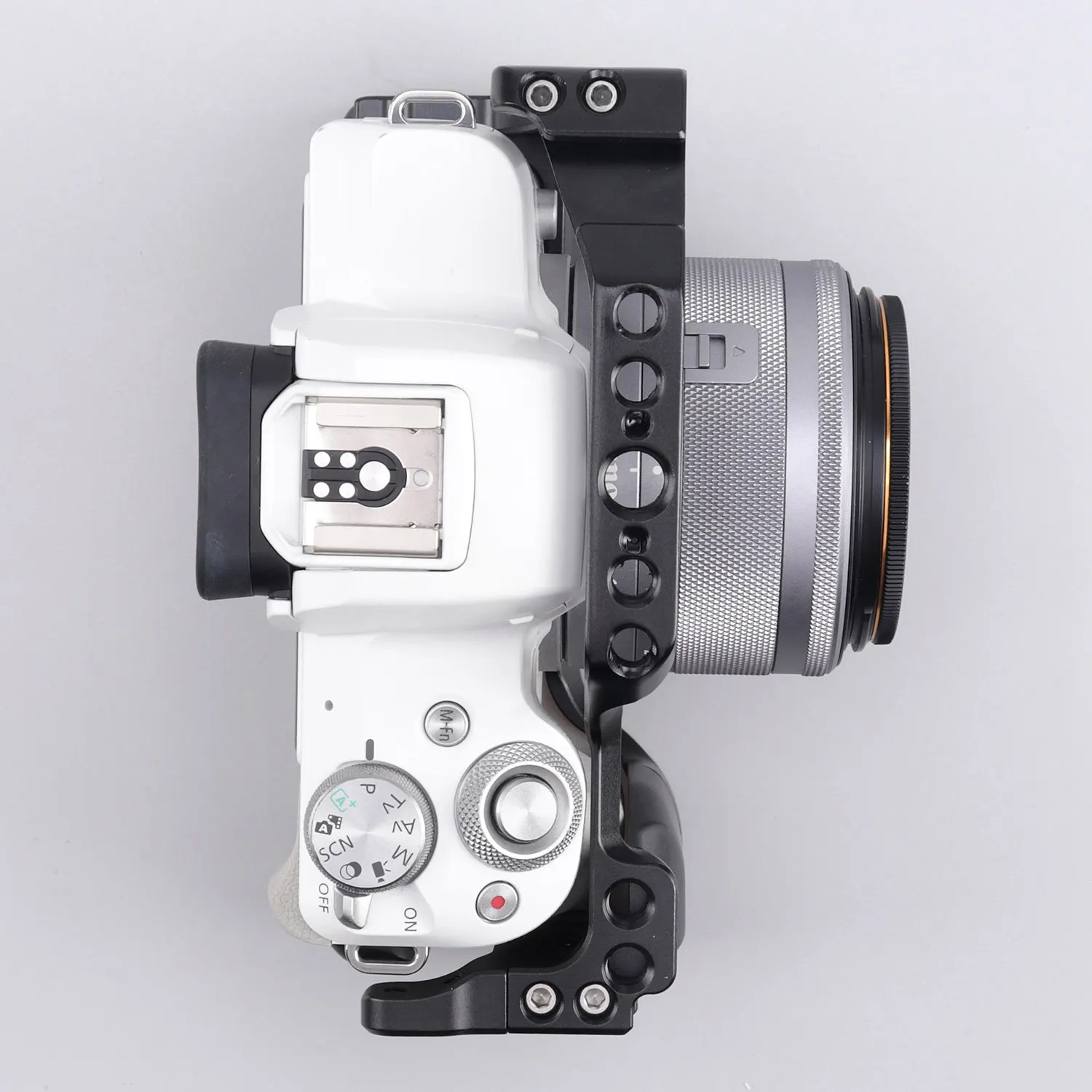 قفص أرنب الكاميرا المهنية DSLR هيكل قفصي الشكل للكاميرا لكانون