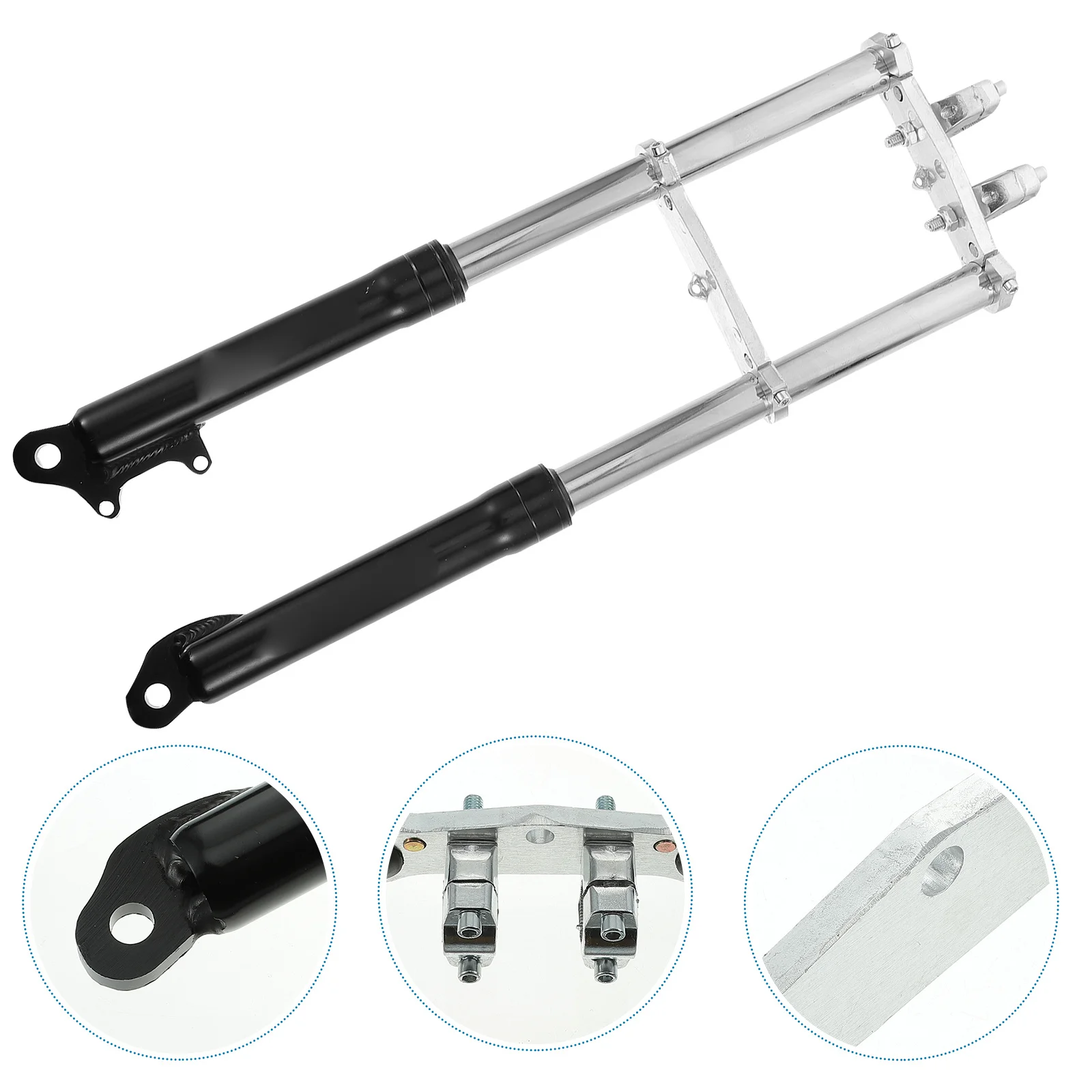

Front Shock Absorption Fork For Dirt Bike Durable Suspension Fork Part, Off-Road Motorcycle Upgrade Accessory