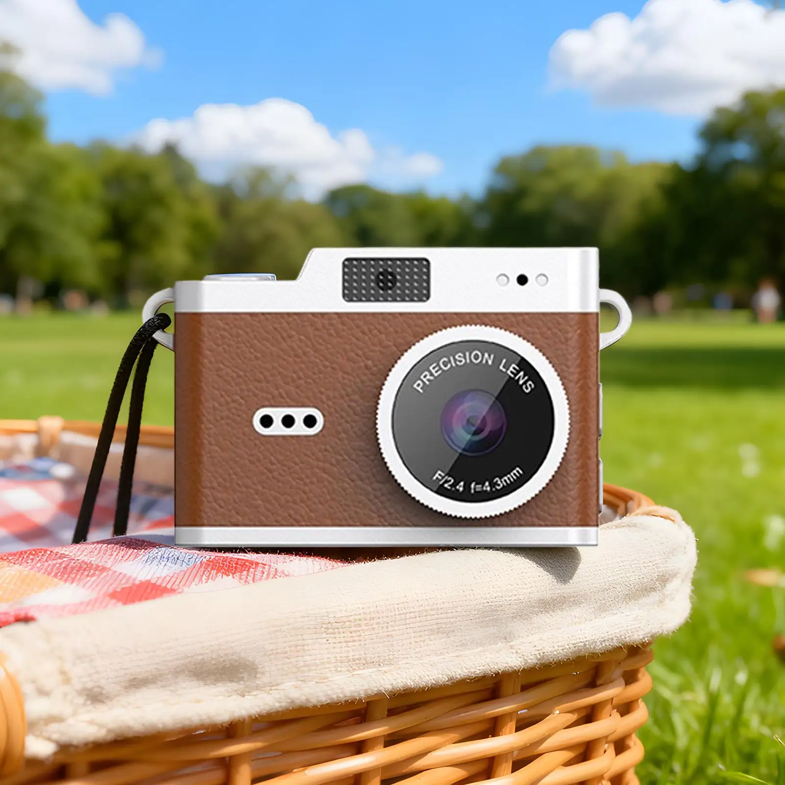 كاميرا صغيرة محمولة 3 مرشحات كاميرا فيديو مدمجة عتيقة للمبتدئين البالغين والأطفال والأولاد والبنات أثناء السفر لالتقاط الصور #2