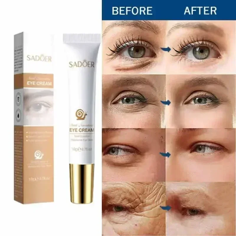 Instant-Augen creme für Anti-Aging-Augenringe Taschen Schwellungen gut unter der Augenhaut Gesichts straffung Augen straffung Behandlung Pflege