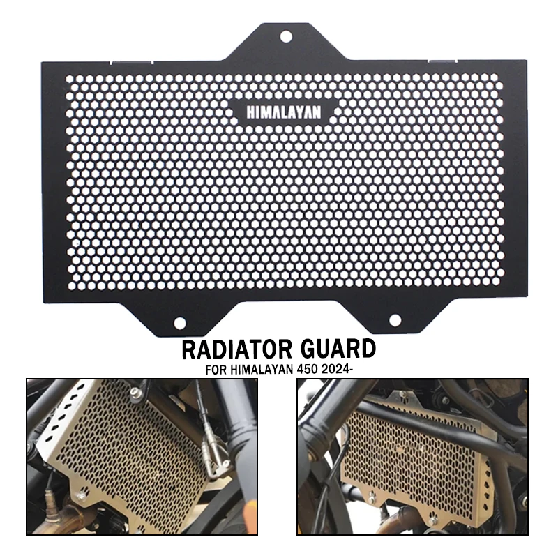 

Motorcycle Radiator Grille Mesh Protector Tank Protective Cover For Himalayan 450 2024- Himalayan450 Accessories