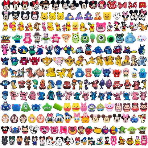 무작위 10-50Pcs 샌들에 대 한 MINISO Sanrio 시리즈 구두 매력 프리미엄 품질 PVC 구두 DIY 장식 액세서리 크리스마스 선물