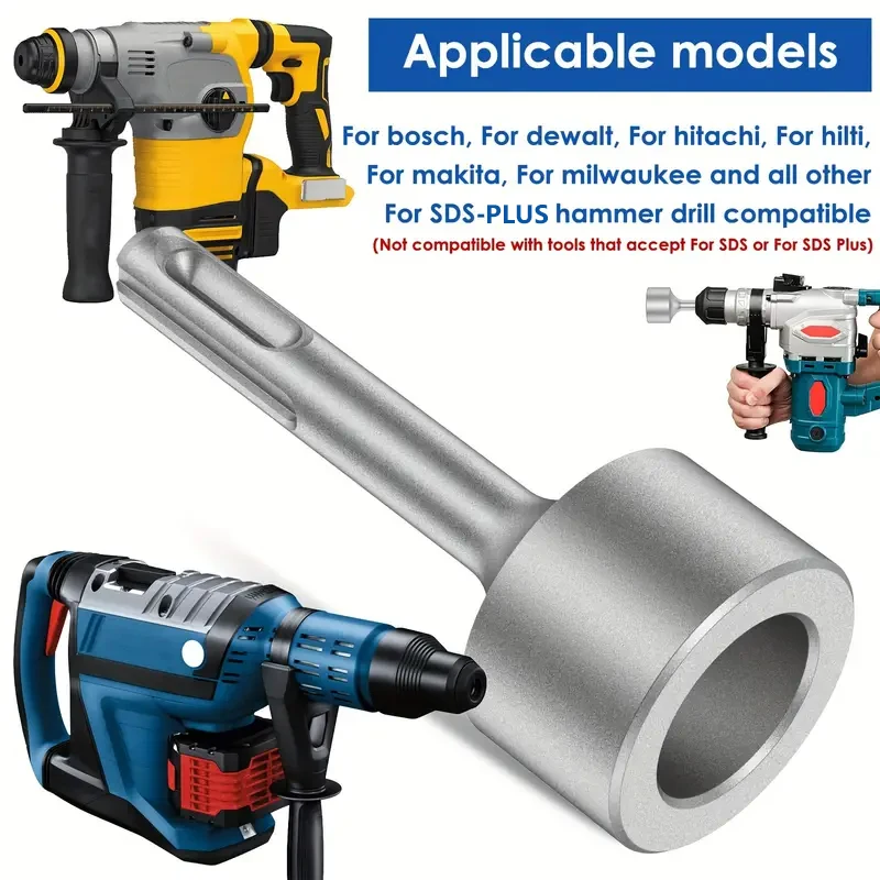Imagem -03 - Sds Plus-broca de Aço Pesado Motorista de Haste à Terra Bits Soquete para r Resistente ao Desgaste Ampla Compatibilidade 85 mm