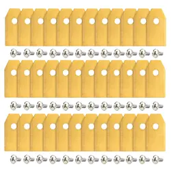 Lawn Mower Blade 36 Pcs Replacement Blades, Stainless Steel Mower Blade for Garden and Husqvarna for Automower