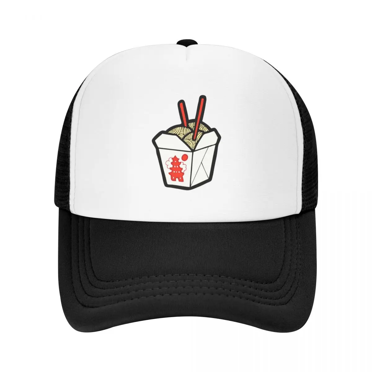 

Take-Out Noodles Box Pattern Baseball Cap fishing hat New In The Hat Winter hat Golf Wear Caps For Women Men's