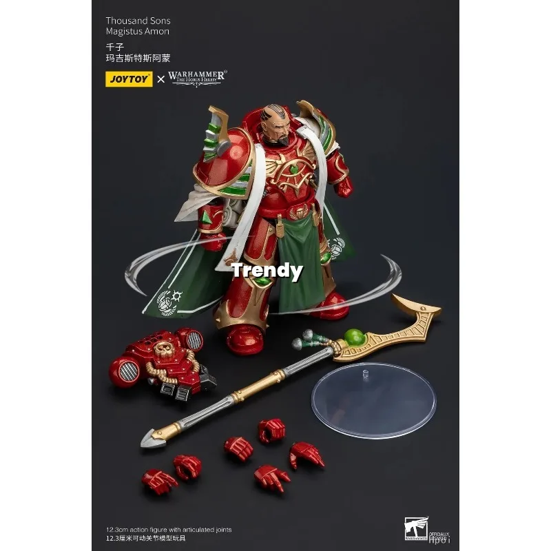 

【In Stock】JOYTOY Warhammer 40K Thousand Sons Magistus Amon 1/18 Action Figure Toy Model