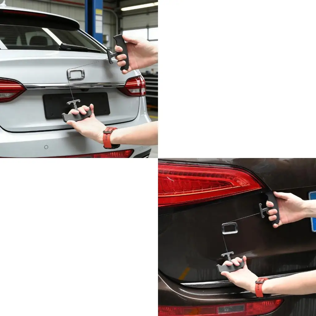 XA6H Non Damaging Car Badge Remover Tool with Comfortable Handle for All Models Use