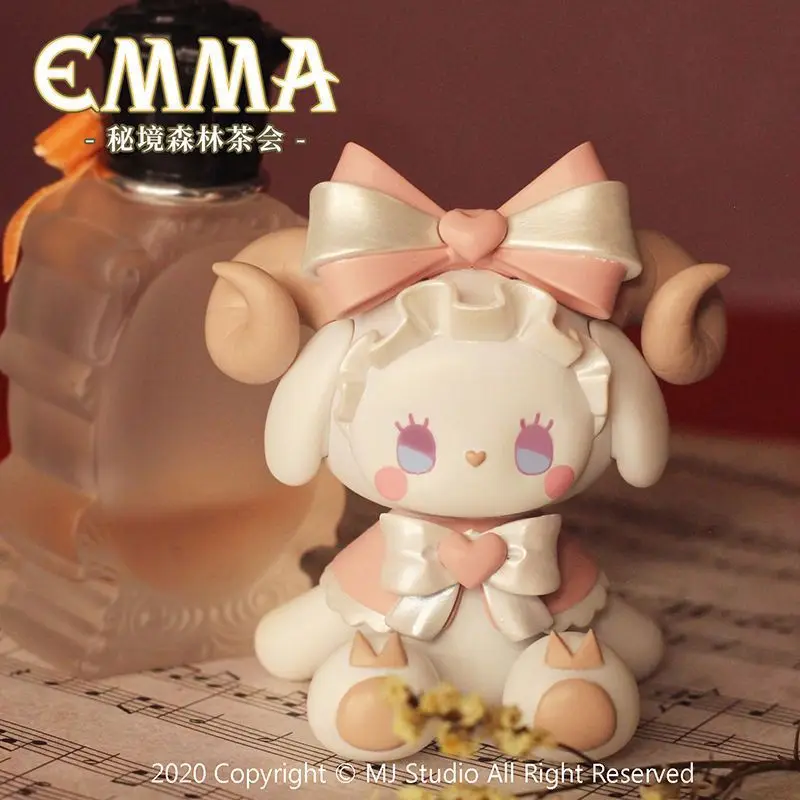 Original Emma Secret Forest Tea Party Series Blind Box Guess Bag Misteriosa Caixa Surprise Figure Cute Model Child Birthday Gift