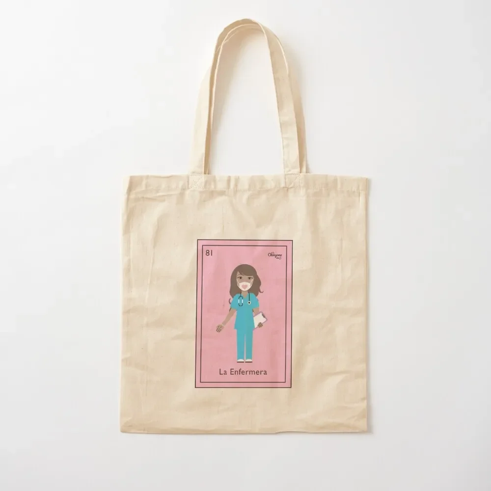 La Enfermera 2020 Tote Bag Lady bag reusable shopping bags custom bags Tote Bag