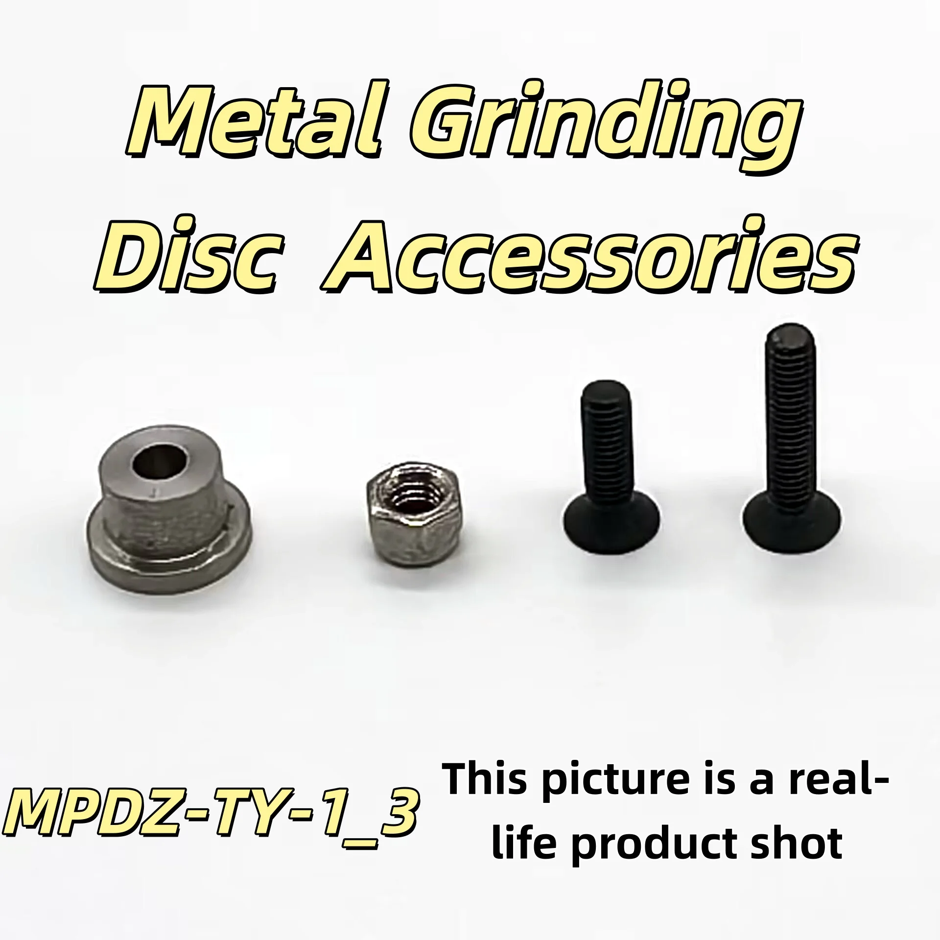 1 set Scaleclub Model For Tamiya 1:14 Drag Head Upgrade Removable Grinding Disc Base Metal Grinding Disc Rc Accessories