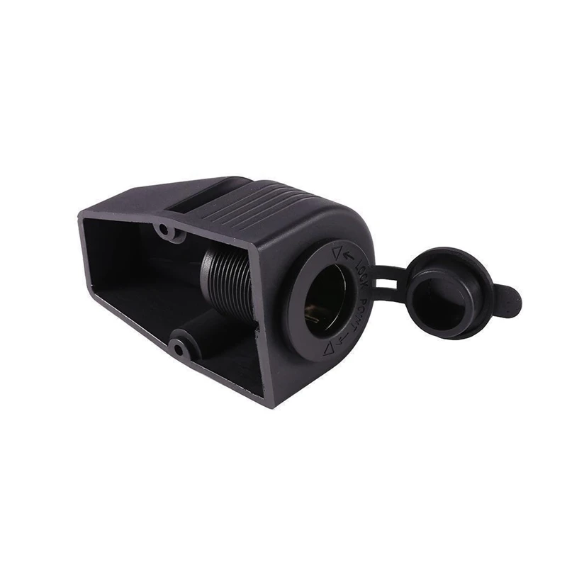 Car 12V Waterproof Cigarette Lighter Power Socket Adapter