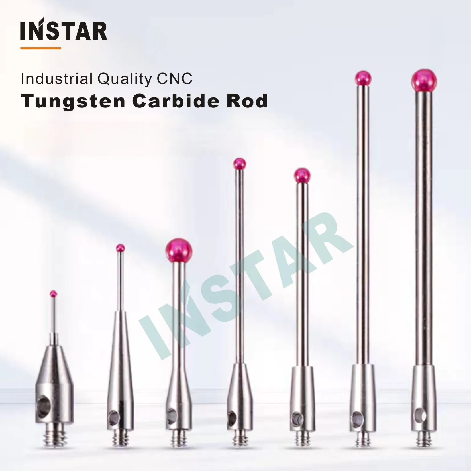 Sonda di misurazione a tre coordinate 3D INSTAR M3 D1.0 D2.0 D3.0 D5.0 Sonda rubino Indicatore di prova quadrante industriale in carburo di tungsteno CNC