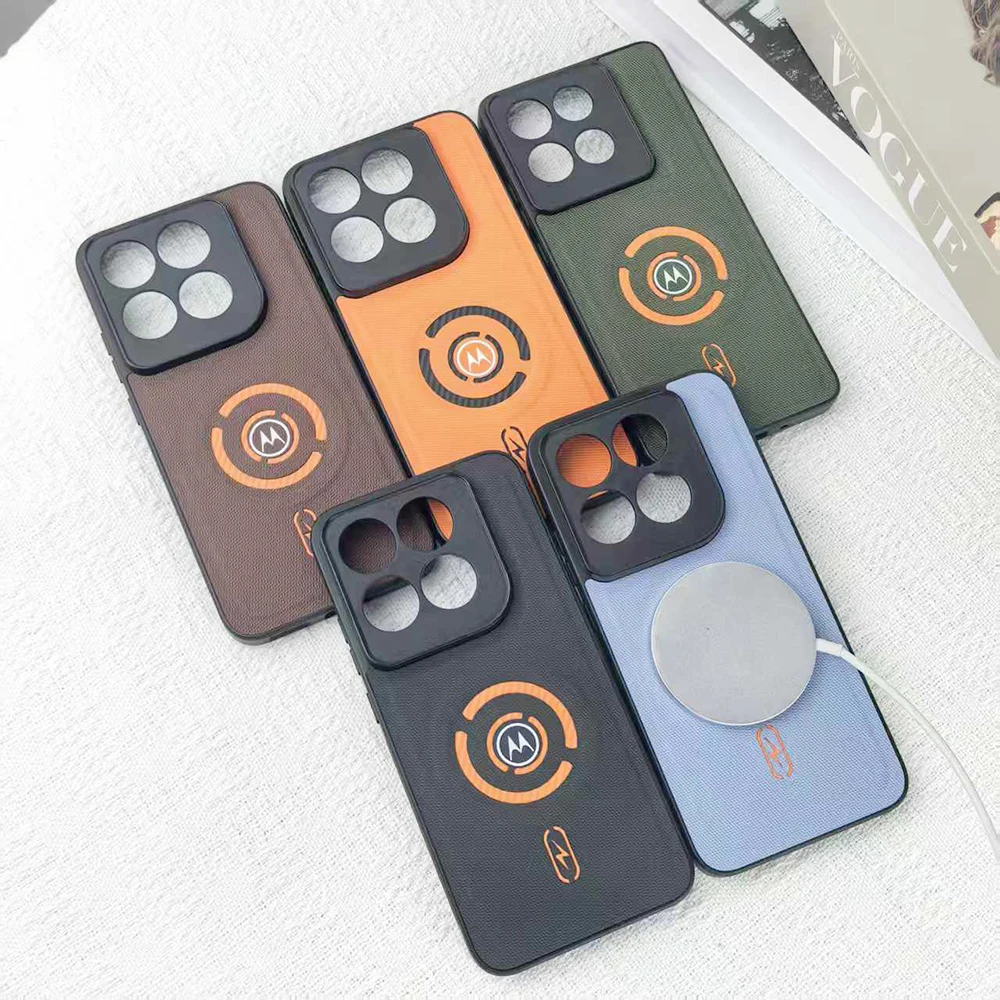 Neue Magnetische Hülle für Motorola 70 60 50 Pro Fusion 40Neo G67 G57 Power G86 G100/s Signature/X70 Air Pro Stoßfeste Schutzhülle