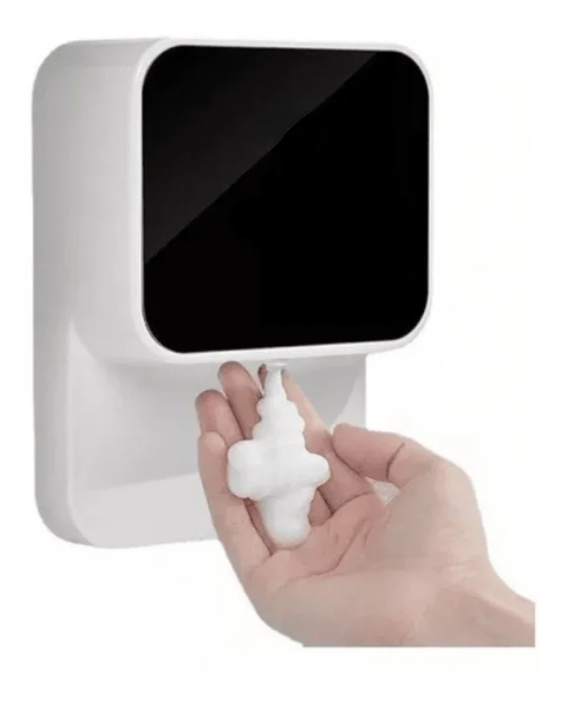 Dispenser automatico di sapone in schiuma Dispenser per pompa di sapone Display a Led a parete Usb sensore Touchless elettrico accessori per il bagno