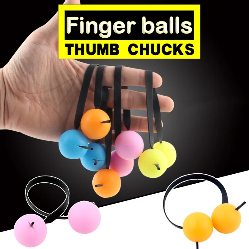 Finger Balls Toys Fidget Beads Skill Toy Worry Beads Fingertip Gyro Finger Skill Paracord Stress Extreme Finger Movement Toys