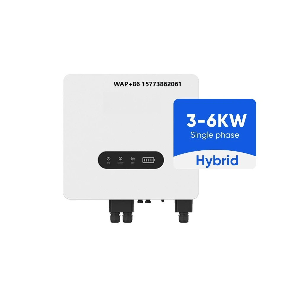 

2025 New Hybrid Inverter Single Phase 6kw 5kw 3.6kw On/off Grid Hybrid Solar Inverter MPPT Controller