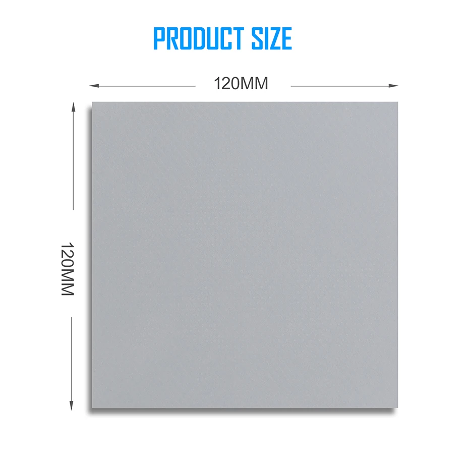 Zezzio 12.8/14.8/16.8W/MK high performance Multi-Size thermal pad for CPU/GPU Graphics Card motherboard Silicone Pad