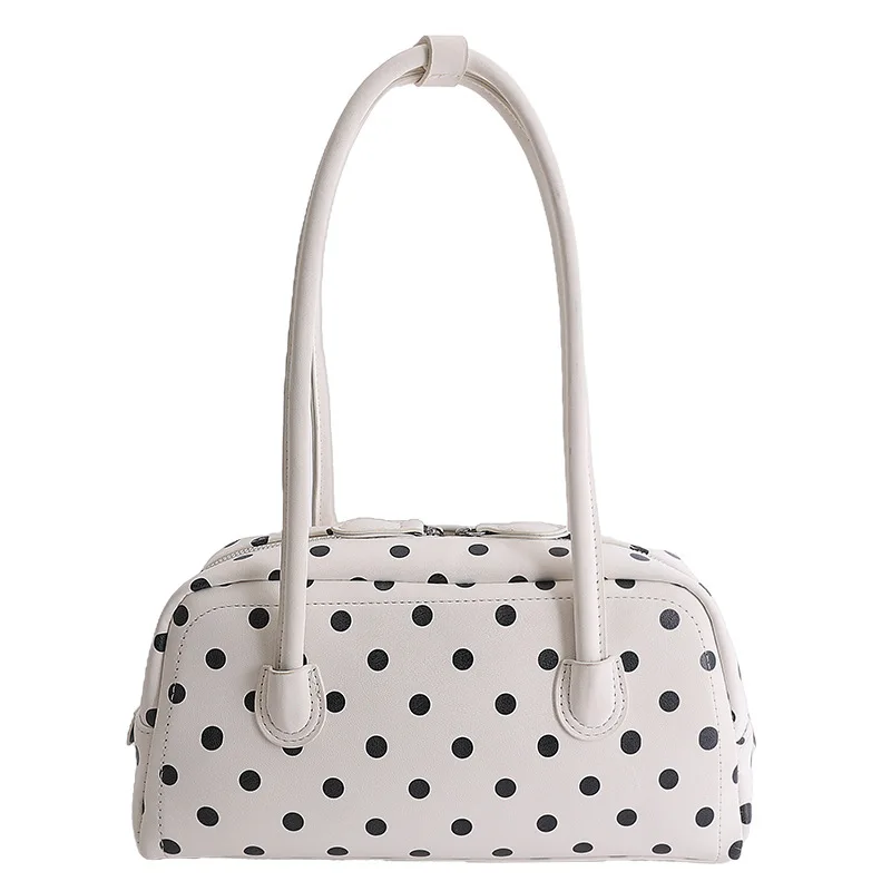 New Korean Handbag for Women – Cute Polka Dot Mini Pillow Bag, Shoulder or Crossbody Bag