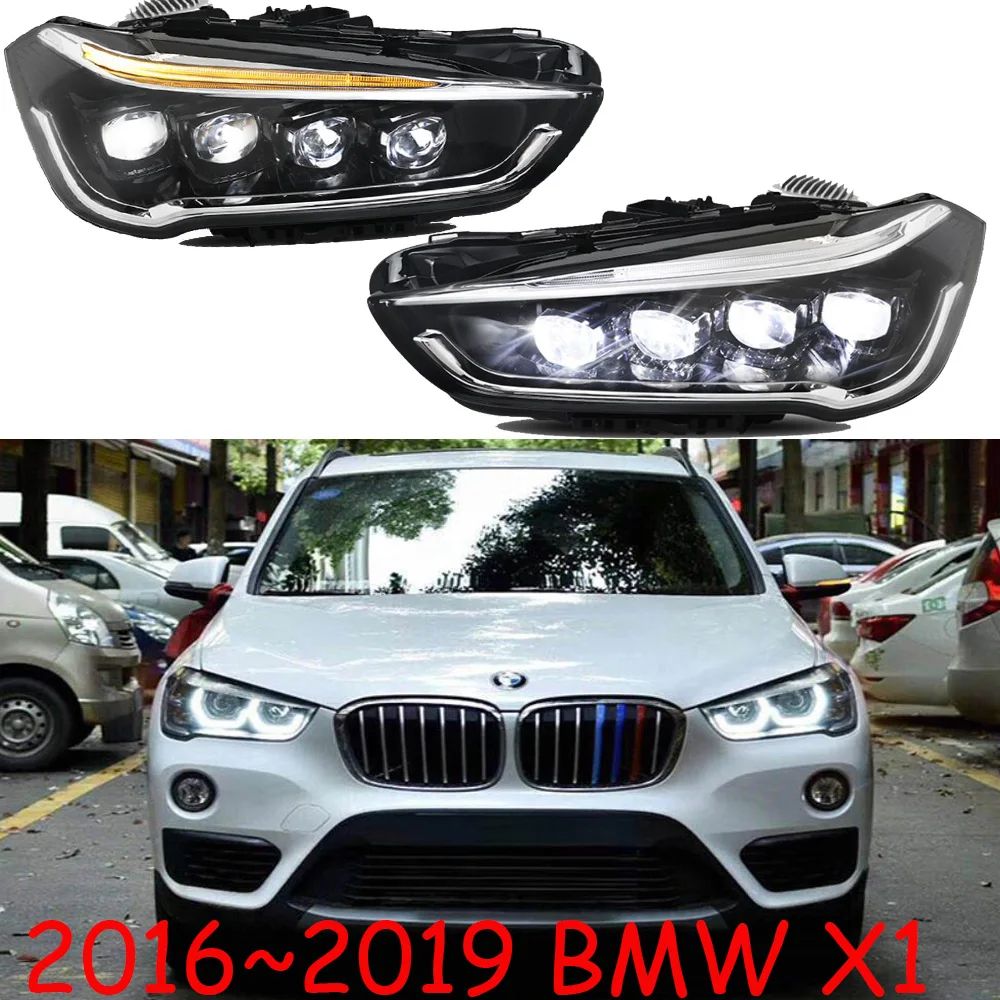 

Car Styling Head Lamp for X1 Headlights 2017-2019 F48 F49 All LED Headlight DRL Hid Bi Xenon Auto Accessories