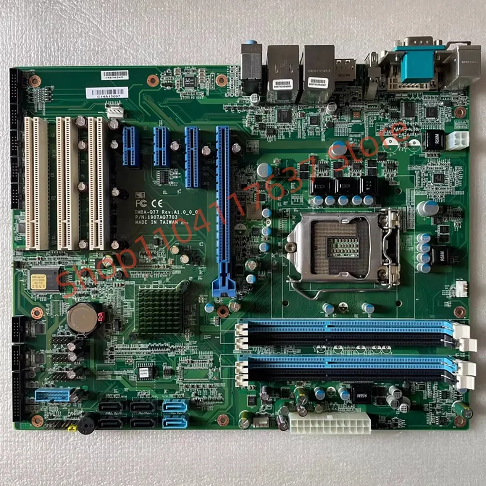 Dual-network port of industrial computer motherboard  IMBA-Q77