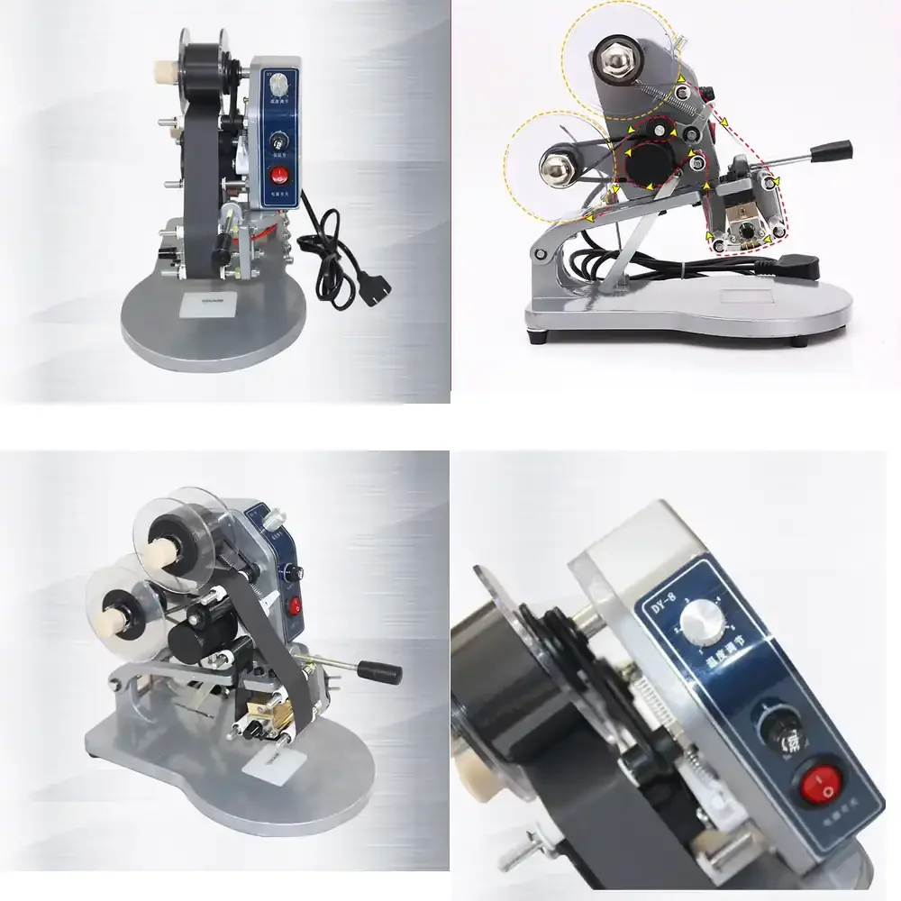 

Thermal Transfer Technology Manual Color Ribbon Coding Machine_Hot Stamp Tape Pad Date Printing Machine