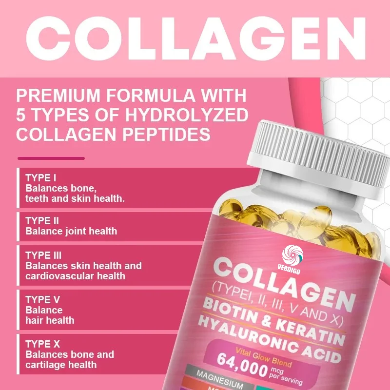 マルチコラーゲン、ビオチン、ケラチン配合のスキンケアサプリメ - Hair Care Collagen のレビューと価格