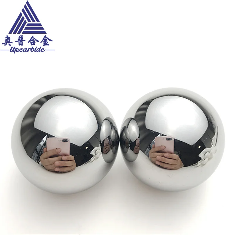 Imagem -05 - Zhuzhou Stock 77hrc Diâmetro 36 a 100 Carboneto de Tungstênio Válvula Bolas