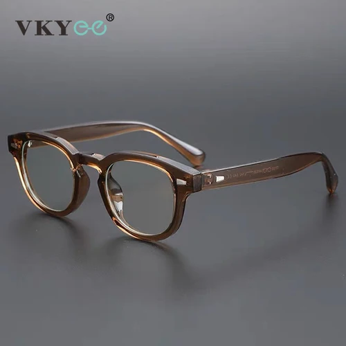 VICKY, gafas de lectura con diseño geométrico redondo Simple a la moda para mujer, gafas antiluz azul, gafas de lectura para hombre, prescripción personalizable