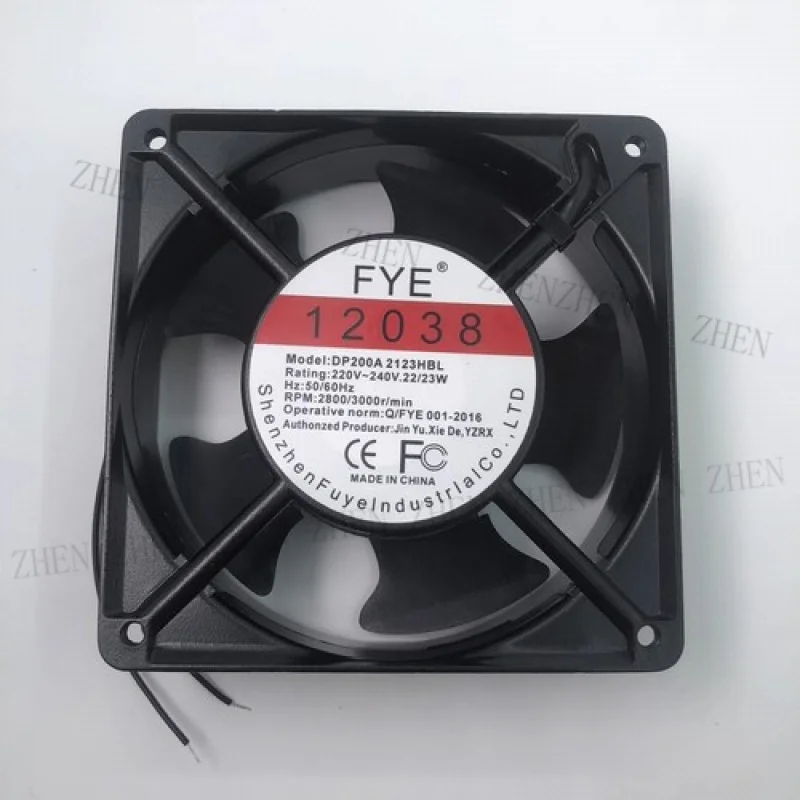 

Y ДЛЯ FYE 12038 DP200A 2123HBL 220 В-240 В 22/23 Вт 12 см охлаждающий вентилятор