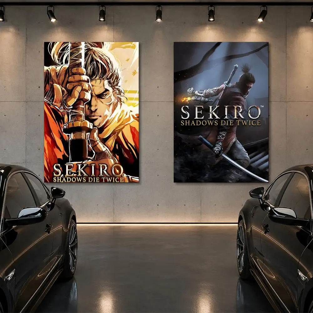 Sekiro The Wolf Clan Poster Room Decor Home Wall Art Printing Waterproof Garage BedRoom Posters Gift