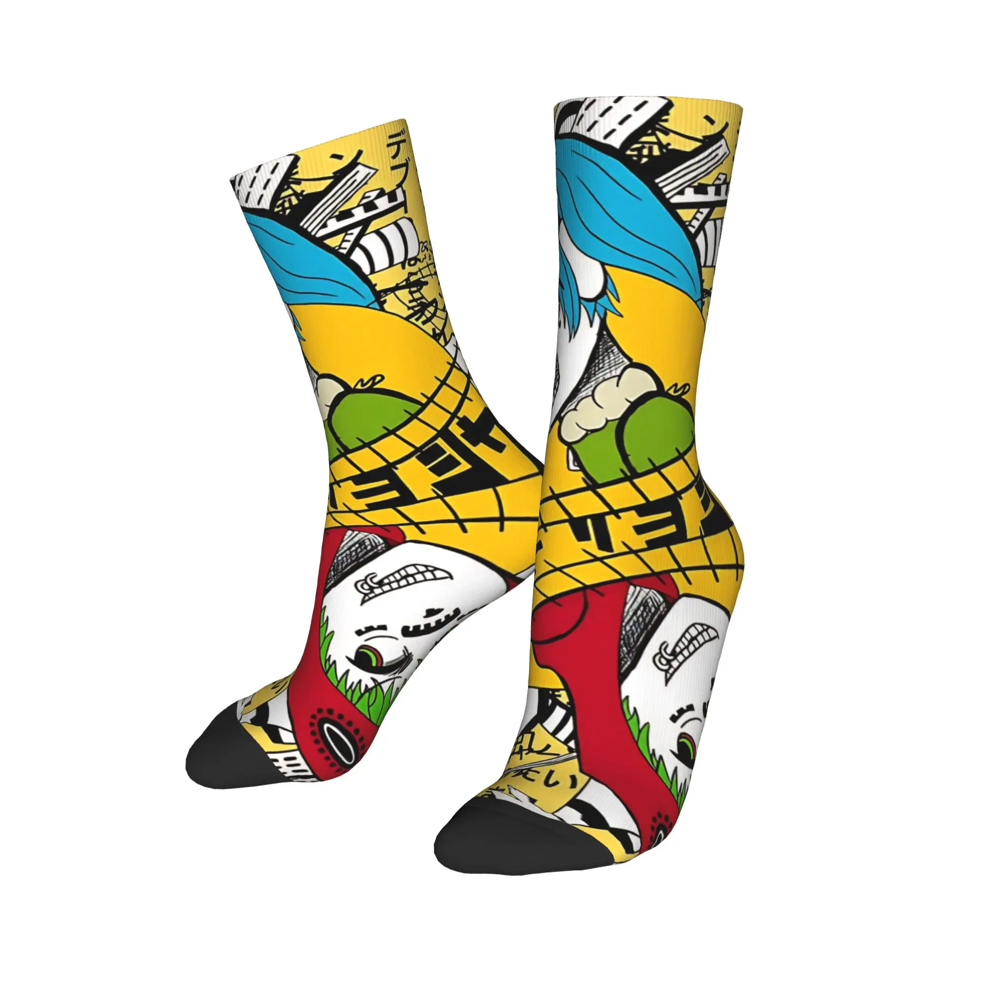 جوارب ماتريوشكا YYTD جوارب غير رسمية للخريف جوارب رجالية مضادة للانزلاق جوارب خارجية مطبوعة عالية الجودة #3