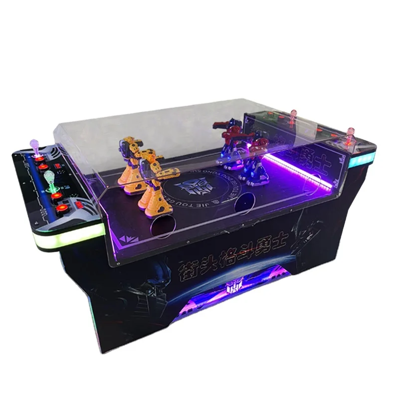 

Commercial Video Game City square Night Market Stall Project Children's Play Multiplayer Interactive Robots Fighting Mecha