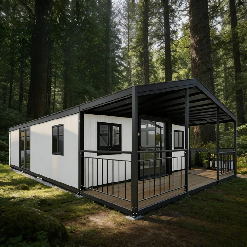 Luxury Tiny Homes, 20-foot/40-foot Expandable Modular Folding Houses, Fully Equipped Kitchens and Mobile Container Homes