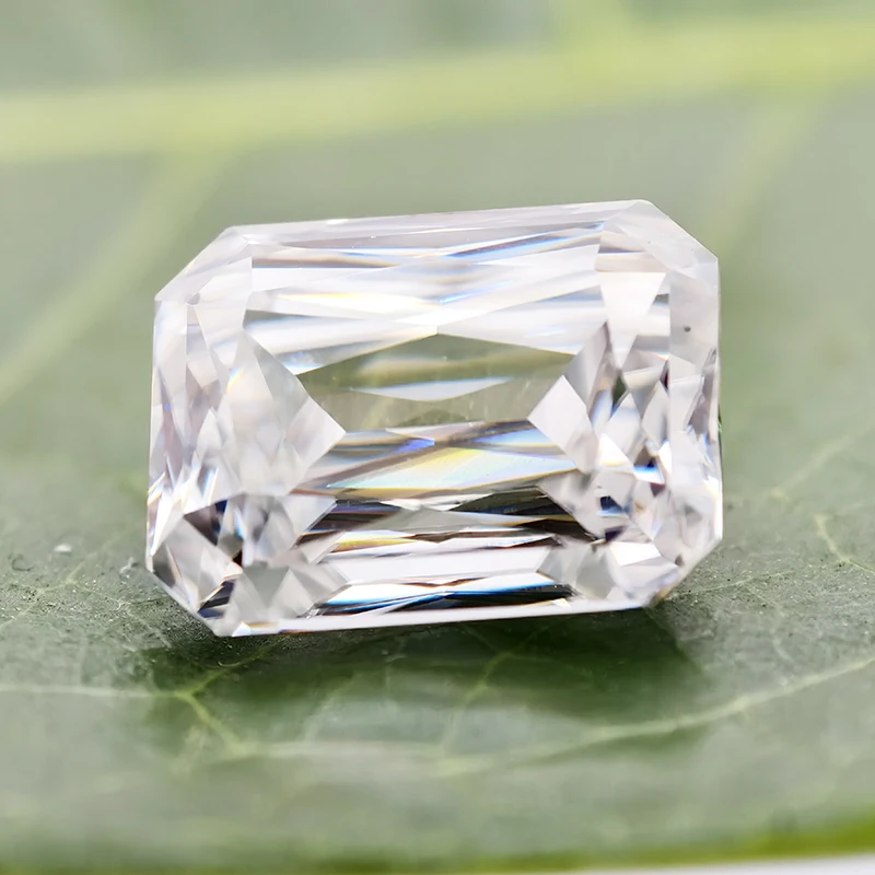 White D Colorle Moissanite Stone Ashoka Cut Lab Diamonds 1.0-10.0ct VVS1 Postitive Pass Tester with GRA Certificate