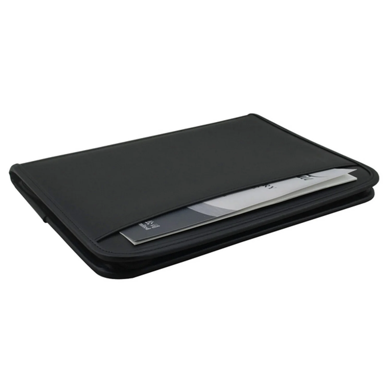 Multifunctionele A4 Map Professionele Zakelijke Conferentie Pu Leer Document Case Portable Organizer Bag Met Rekenmachine